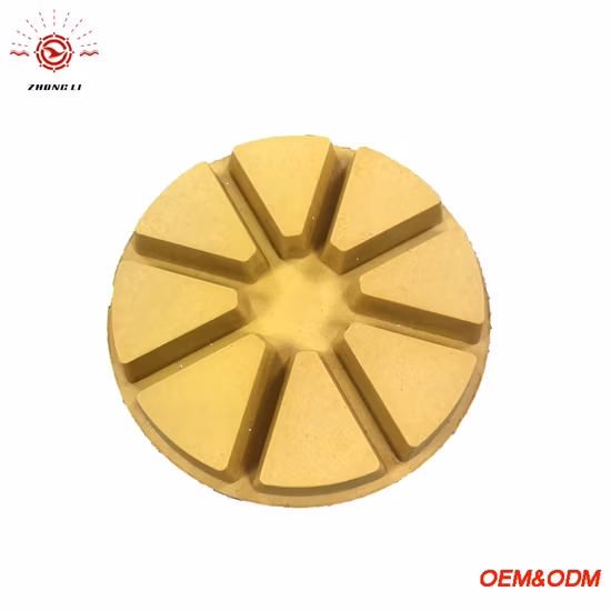 Eight Teeth Floor Renovation Pad for Polishing Concrete