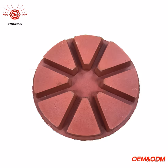 Eight Teeth Floor Renovation Pad for Polishing Concrete